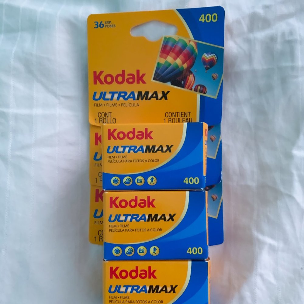 Kodak UltraMax 400 Speed 35mm 36 Exposures Film